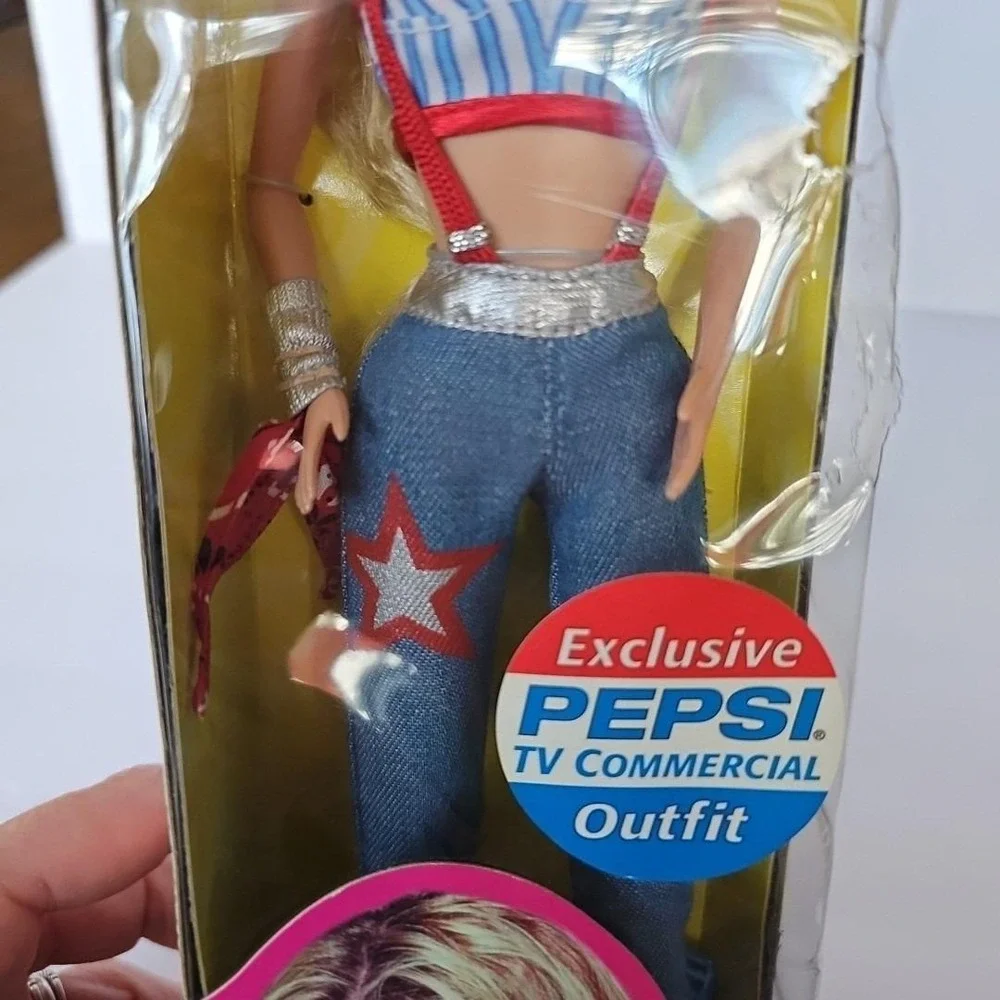 2001 Britney Spears Play‎ Along Doll Pepsi TV Commercial Outfit Y2K Collectible